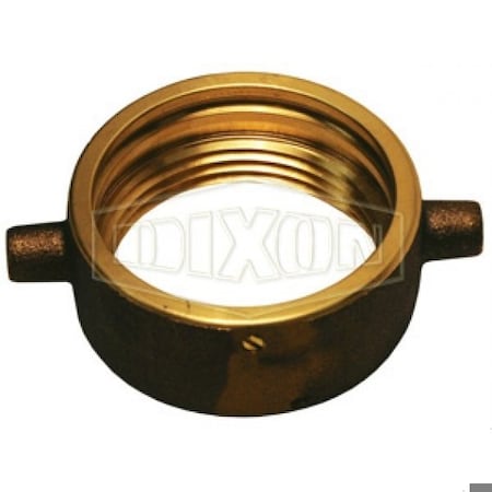 Dixon The Right Connection PSNP Complete Replacement Swivel, 3 in Nominal, NYFD End Style, Brass, Domestic PSNP300NYFD